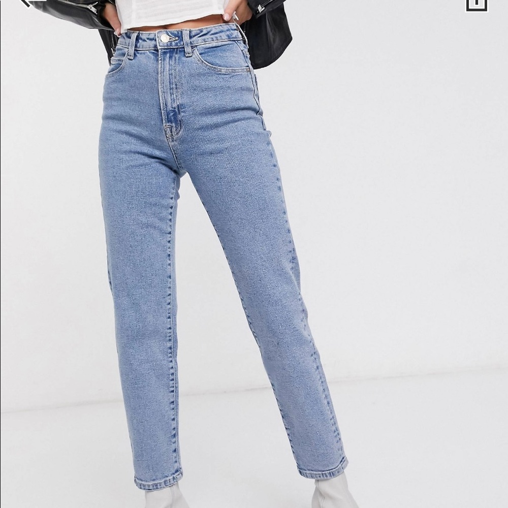 Stradivarius Slim Mom Jeans ASOS